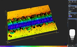 Scratch failure test image