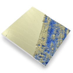 3D Glass Topography by Rtec 3D optical profilometer