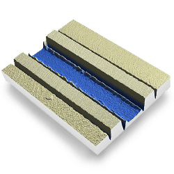 micro fluidic 3D profilometry image on rtec universal profiler