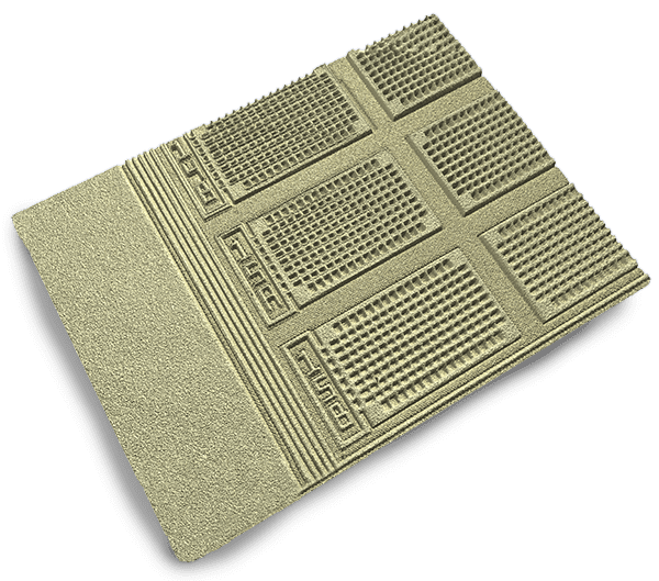 PCB 3D image profile by Rtec Instruments optical microscope