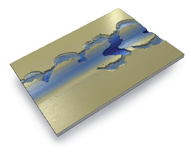 3D-scratch-test-full-delamination LC3 Full Delamination 3D scratch test image