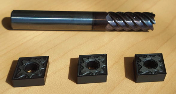 inserts and cutting tools for typical application of PVD coatings