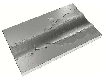 Scratch adhesion test data for dlc coating