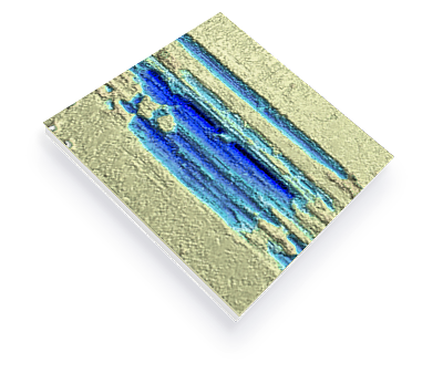 3D imaging data of fretting tribology