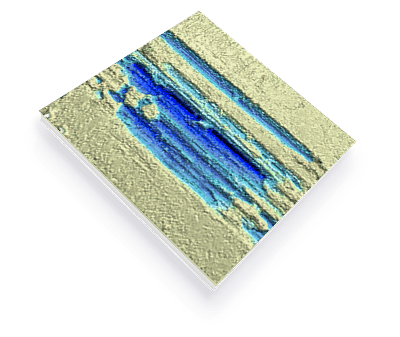 3D imaging data of fretting tribology