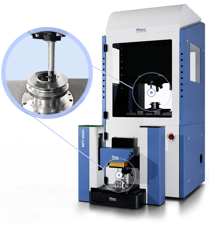 pin-on-disk Rotary drive for rotary tribology